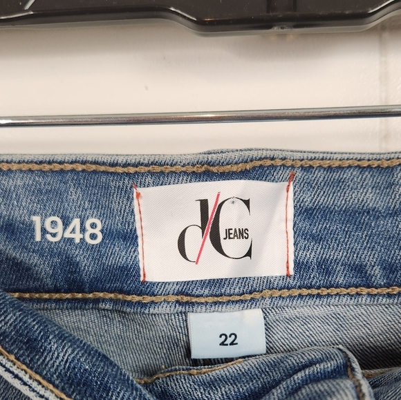 Penningtons Bermuda Jean Shorts Denim High Rise Size 22 New NWT Stretch Light - Picture 6 of 11